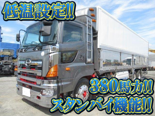 HINO Profia Refrigerator & Freezer Wing BKG-FR1EXYG 2010 987,371km