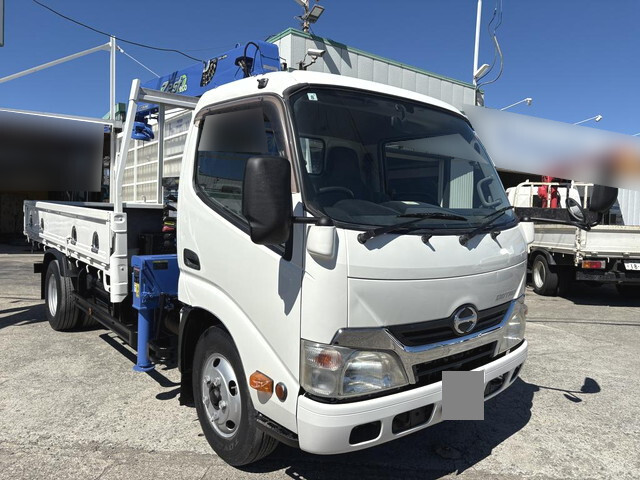 HINO Dutro Truck (With 4 Steps Of Cranes) TKG-XZU650M 2014 65,000km