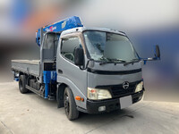 HINO Dutro Truck (With 5 Steps Of Cranes) BKG-XZU344M 2010 174,677km_3
