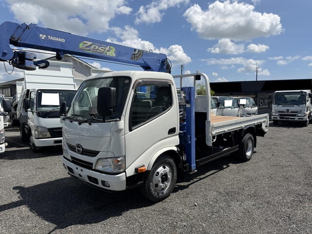 HINO Dutro Self Loader (With 3 Steps Of Cranes) TKG-XZU650M 2016 70,065km