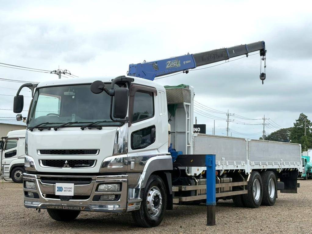 MITSUBISHI FUSO Super Great Truck (With 4 Steps Of Cranes) QPG-FV64VZ 2015 559,000km_1