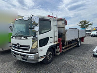 HINO Ranger Truck (With 4 Steps Of Cranes) QKG-FE7JMAA 2012 1,100,000km_1