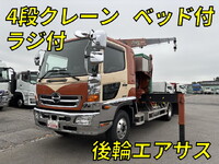 HINO Ranger Truck (With 4 Steps Of Cranes) TKG-FD7JJAG 2013 197,104km_1