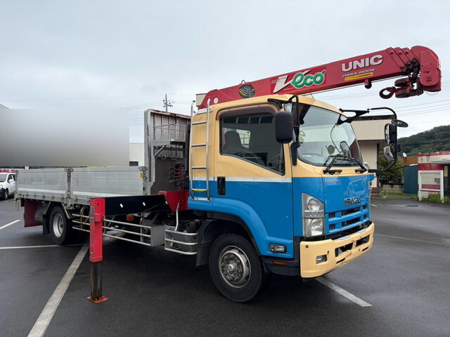 ISUZU Forward Truck (With 4 Steps Of Cranes) LKG-FTR90T2 2012 516,955km