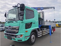 HINO Ranger Truck (With 4 Steps Of Cranes) 2KG-GD2ABA 2022 104,487km_1