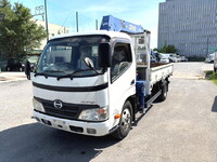 HINO Dutro Truck (With 4 Steps Of Cranes) BKG-XZU344M 2010 82,700km_1