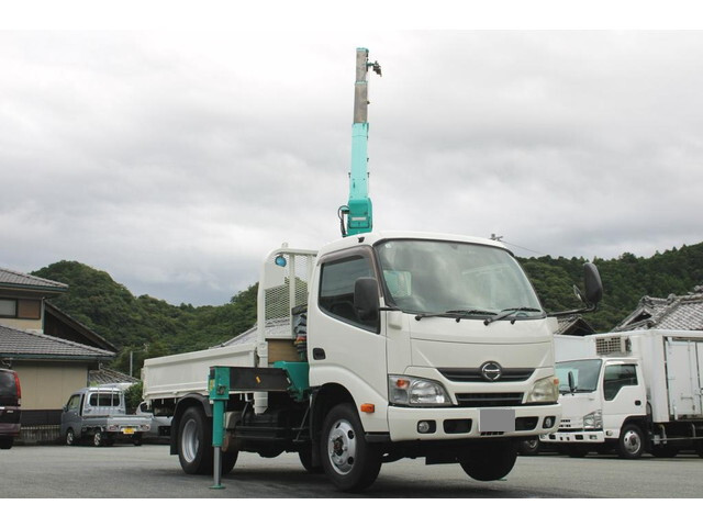 HINO Dutro Truck (With 3 Steps Of Cranes) SKG-XZU685M 2011 66,700km_1