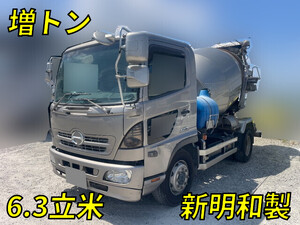 HINO Ranger Mixer Truck LKG-FJ7JDAA 2012 211,553km_1