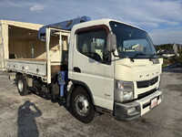 MITSUBISHI FUSO Canter Truck (With 4 Steps Of Cranes) TKG-FEB90 2014 130,128km_2