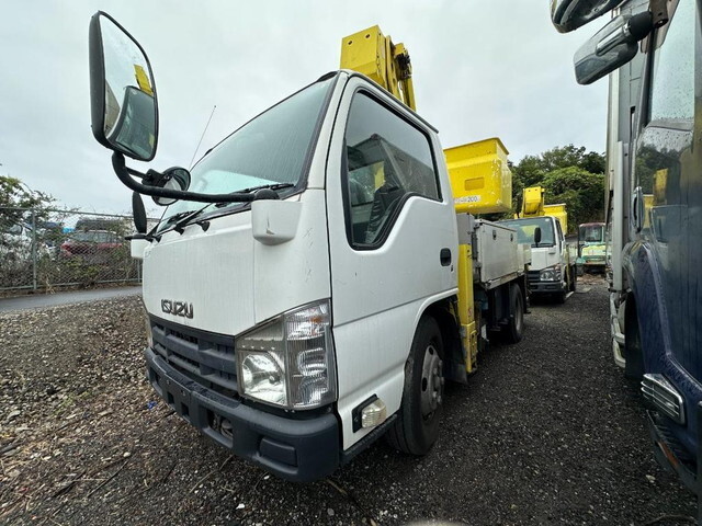 ISUZU Elf Cherry Picker TKG-NKR85AN 2014 101,000km_1