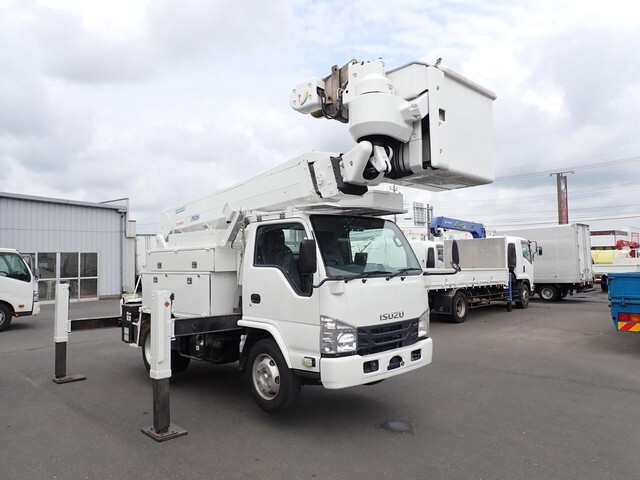 ISUZU Elf Cherry Picker TKG-NKR85YN 2015 155,100km_1