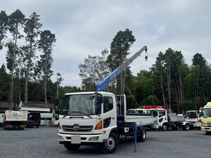 HINO Ranger Truck (With 4 Steps Of Cranes) TKG-FC9JKAP 2014 66,557km_1