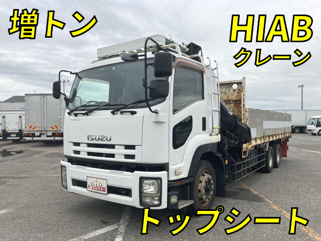 ISUZU Forward Truck (With Crane) LKG-FVZ34U2 2012 375,501km
