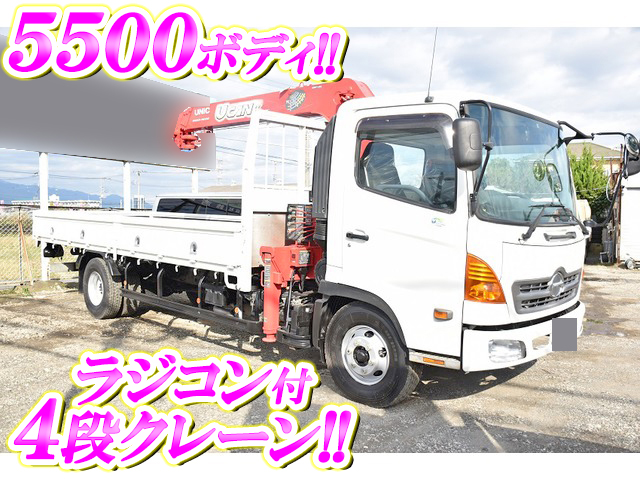 HINO Ranger Truck (With 4 Steps Of Cranes) ADG-FC7JKWA 2006 73,944km