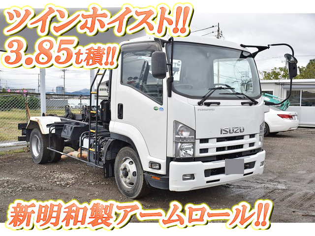 ISUZU Forward Arm Roll Truck TKG-FRR90S2 2013 34,219km