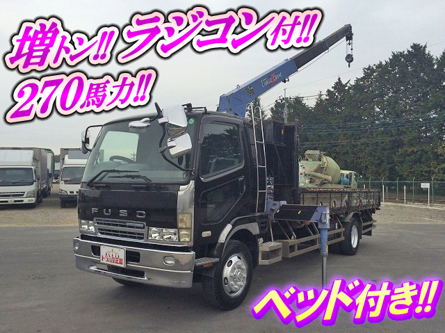 MITSUBISHI FUSO Fighter Truck (With 3 Steps Of Cranes) KL-FK61FKZ 2003 186,696km