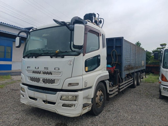 MITSUBISHI FUSO Super Great Scrap Transport Truck BDG-FV50JZ 2008 488,000km_1