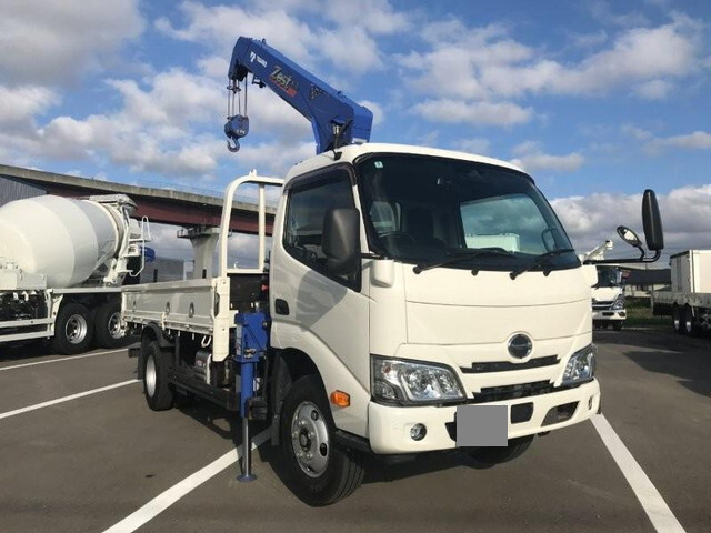 HINO Dutro Truck (With 4 Steps Of Cranes) 2RG-XZU650M 2024 61,000km_1