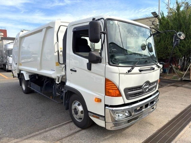 HINO Ranger Garbage Truck TKG-FC9JGAA 2017 158,480km_1