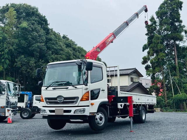 HINO Ranger Truck (With 4 Steps Of Cranes) SDG-FC9JKAP 2017 53,295km_1