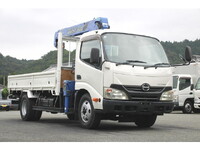 HINO Dutro Truck (With 3 Steps Of Cranes) TKG-XZU650M 2013 63,040km_1