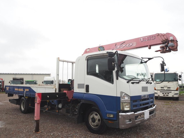 ISUZU Forward Truck (With 4 Steps Of Cranes) PKG-FRR90S2 2008 125,629km