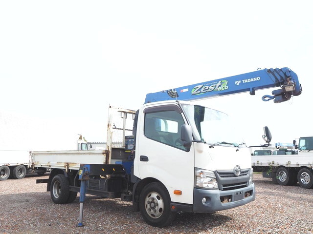 TOYOTA Toyoace Truck (With 4 Steps Of Cranes) TKG-XZU710 2016 315,745km
