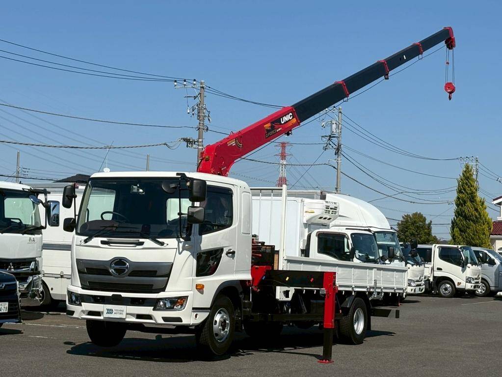 HINO Ranger Truck (With 5 Steps Of Cranes) 2PG-FD2ABA 2026 1,000km_1