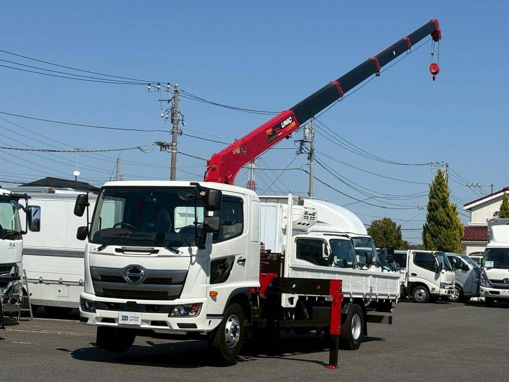 HINO Ranger Truck (With 5 Steps Of Cranes) 2PG-FD2ABA 2026 1,000km_1