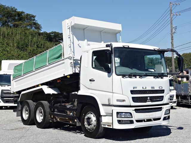 MITSUBISHI FUSO Super Great Dump QKG-FV50VX 2014 371,000km_1