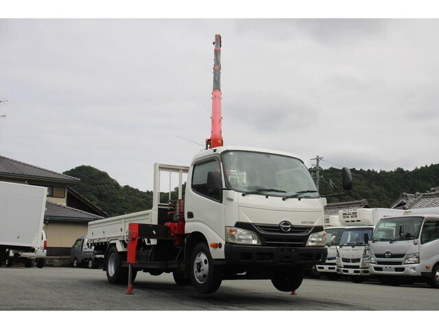 HINO Dutro Truck (With 4 Steps Of Cranes) TKG-XZU650M 2013 62,567km