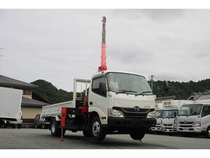 HINO Dutro Truck (With 4 Steps Of Cranes) TKG-XZU650M 2013 62,567km_1