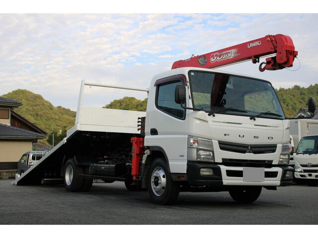 MITSUBISHI FUSO Canter Self Loader (With 3 Steps Of Cranes) TKG-FEB90 2013 321,028km