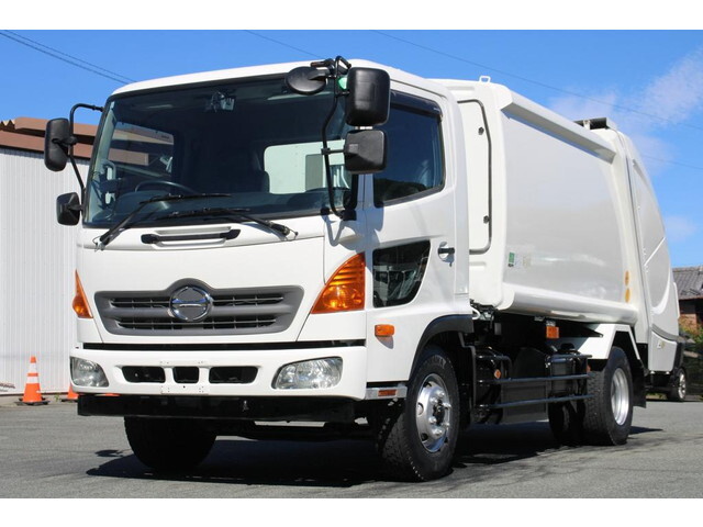HINO Ranger Garbage Truck TKG-GC7JEAA 2013 217,403km