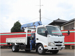 HINO Dutro Truck (With 4 Steps Of Cranes) SKG-XZU650M 2012 126,975km_1