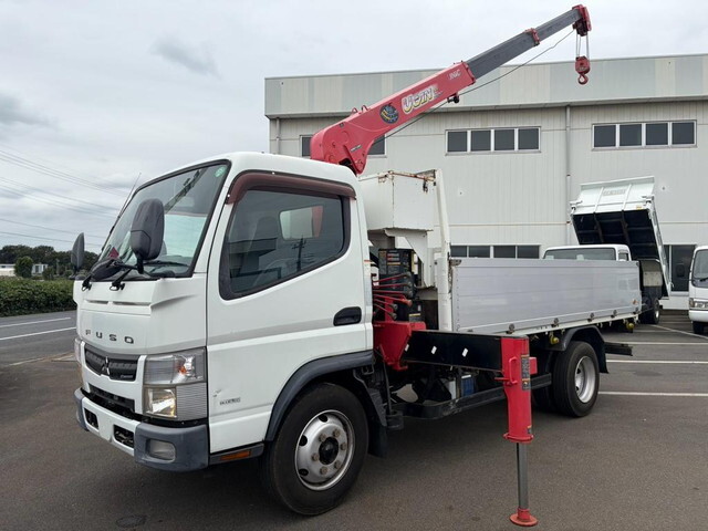 MITSUBISHI FUSO Canter Truck (With 3 Steps Of Cranes) TKG-FEA80 2013 139,100km