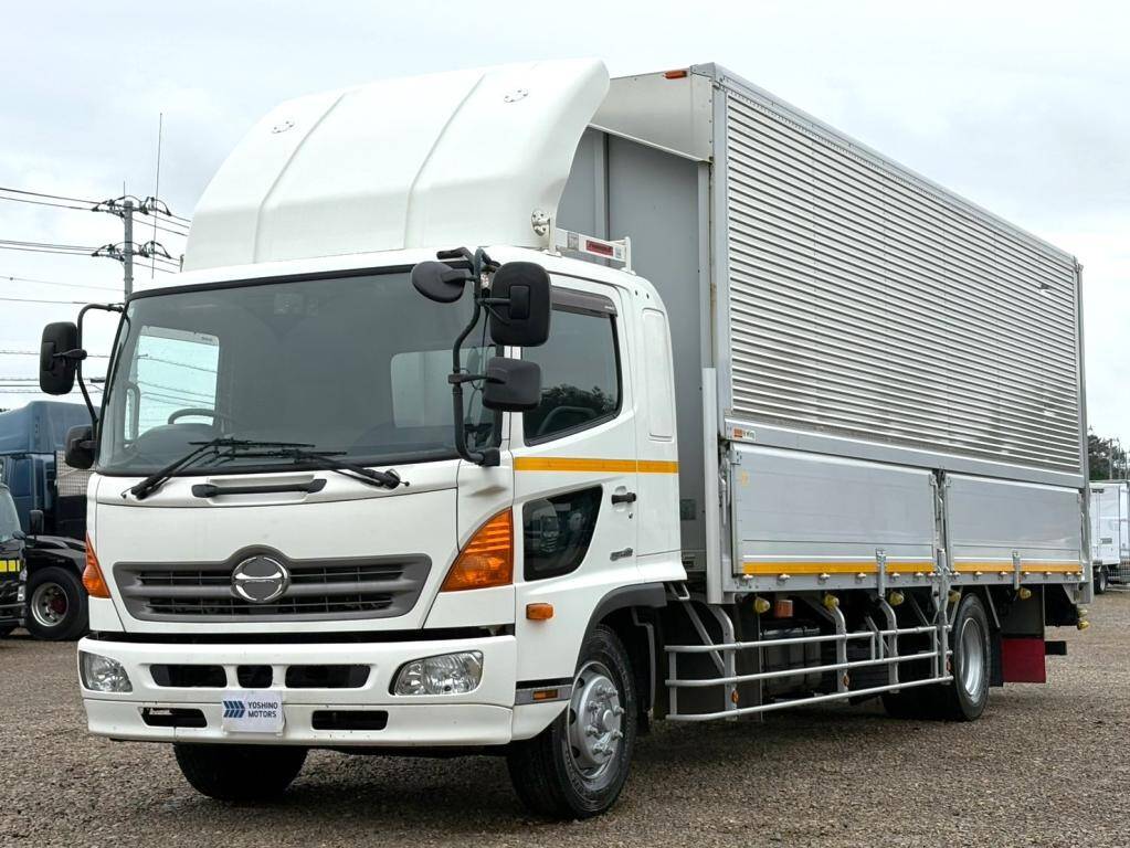 HINO Ranger Aluminum Wing QKG-FE7JPAG 2017 404,000km
