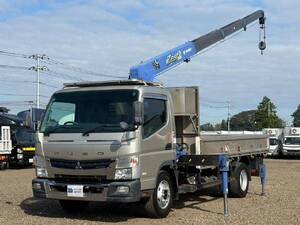 MITSUBISHI FUSO Canter Truck (With 4 Steps Of Cranes) TKG-FEB90 2016 225,000km_1