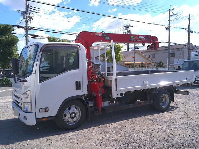 ISUZU Elf Truck (With 4 Steps Of Cranes) 2RG-NPR88AR 2020 38,110km