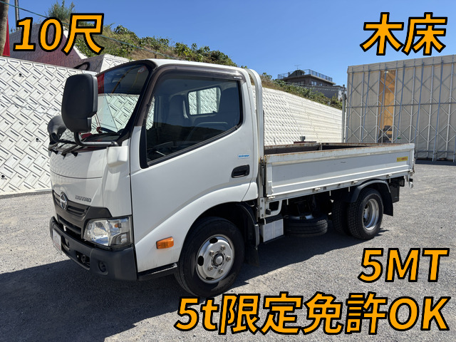 HINO Dutro Flat Body TKG-XZC605M 2019 53,802km_1