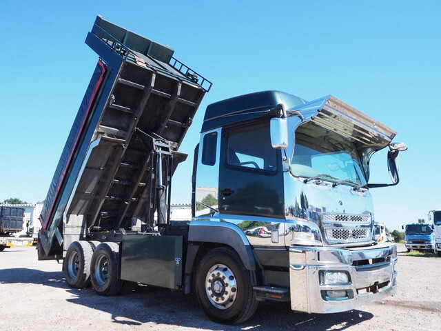 MITSUBISHI FUSO Super Great Dump QKG-FV50VX 2014 423,336km