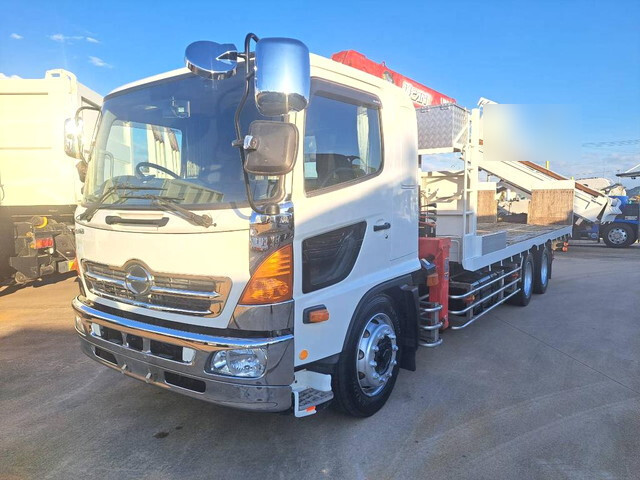 HINO Ranger Safety Loader (With 4 Steps Of Cranes) LDG-GK8JRAA 2014 350,000km_1