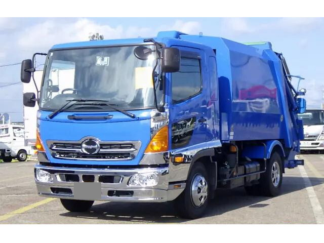 HINO Ranger Garbage Truck TKG-FD9JDAA 2013 154,000km