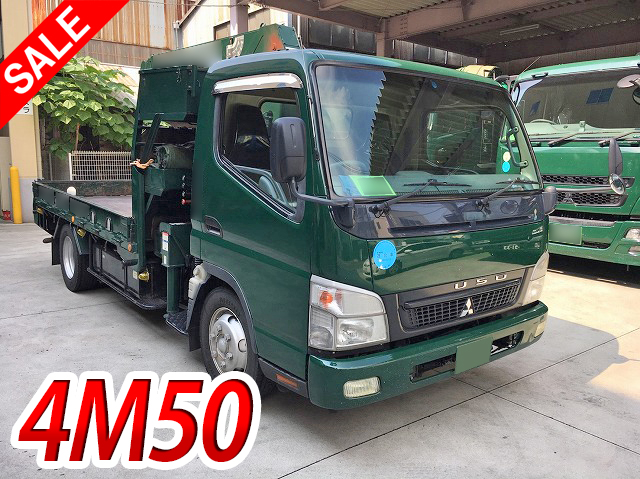 MITSUBISHI FUSO Canter Truck (With 3 Steps Of Cranes) PDG-FE83DY 2007 389,153km