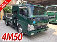 MITSUBISHI FUSO Canter Truck (With 3 Steps Of Cranes) PDG-FE83DY 2007 389,153km_1