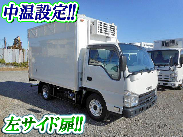 ISUZU Elf Refrigerator & Freezer Truck BKG-NHR85AN 2010 129,600km