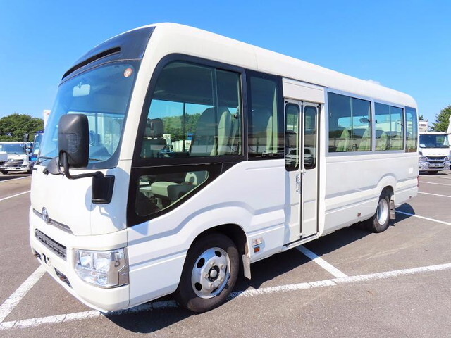 TOYOTA Coaster Micro Bus SKG-XZB70 2018 65,000km_1