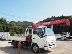ISUZU Elf Truck (With 4 Steps Of Cranes) TKG-NKR85R 2013 148,028km_1