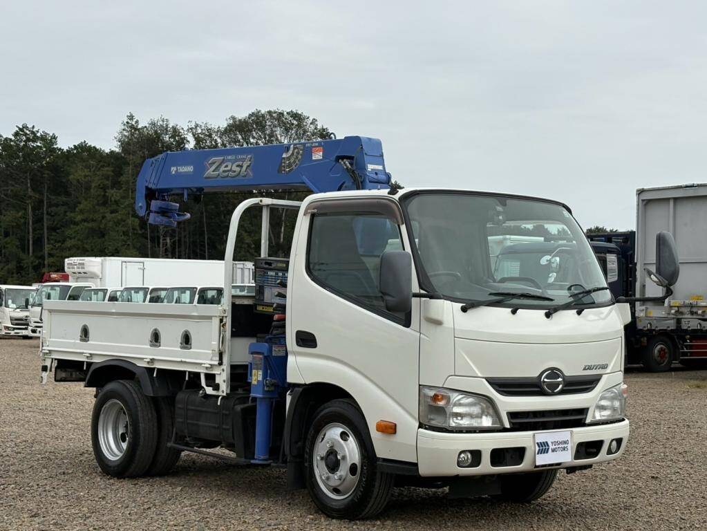 HINO Dutro Truck (With 4 Steps Of Cranes) TKG-XZU600M 2015 38,000km