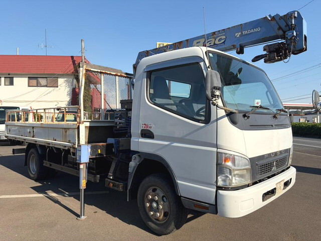 MITSUBISHI FUSO Canter Truck (With 3 Steps Of Cranes) PDG-FE83DN 2008 147,378km